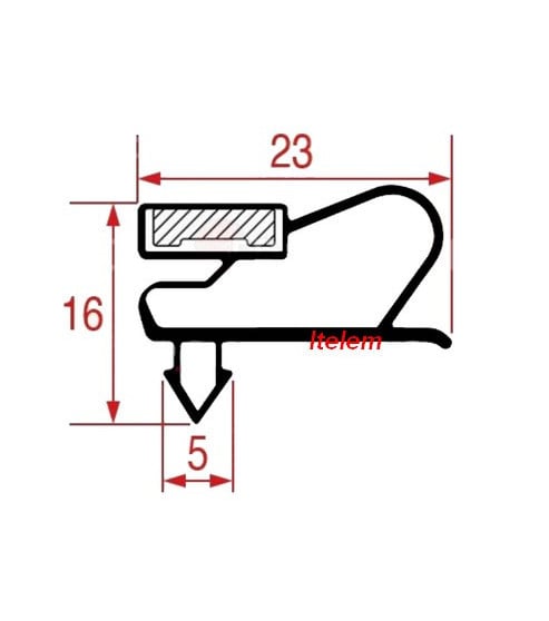 Joint de porte 3302200 Eko