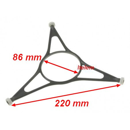 Support plateau tournant four micro-ondes Whirlpool 482000097473