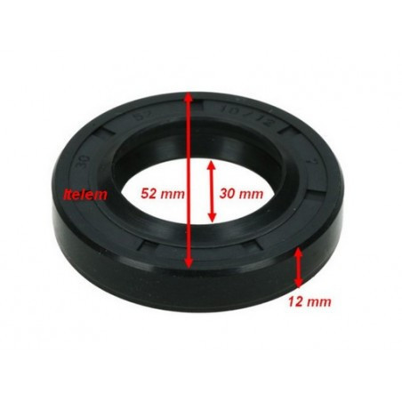 Bague étanchéité joint spy axe palier lave linge Bosch 00417478