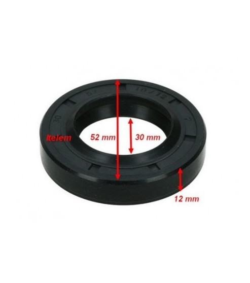 Bague étanchéité joint spy axe palier lave linge Bosch 00417478