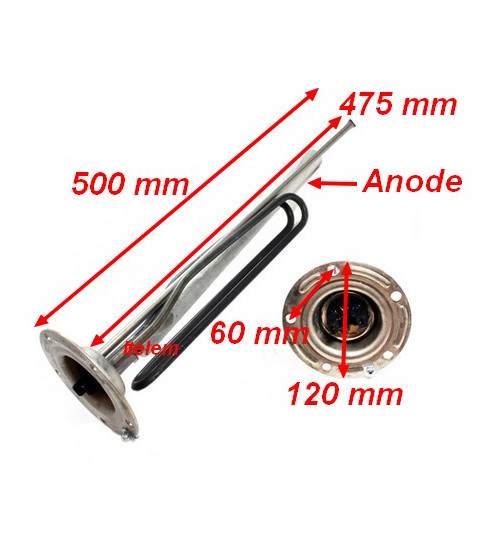 Résistance 2500W chauffe-eau MTS Ariston 816098