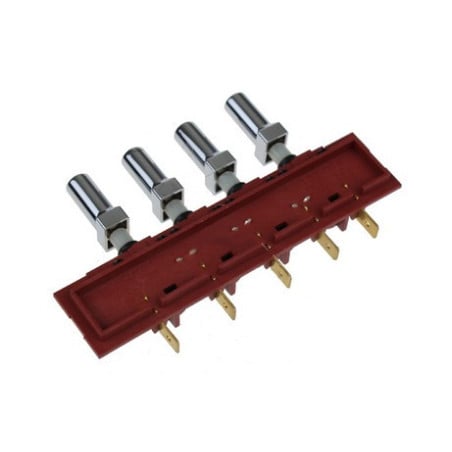 Clavier 4 touches hotte De Dietrich 76X4097