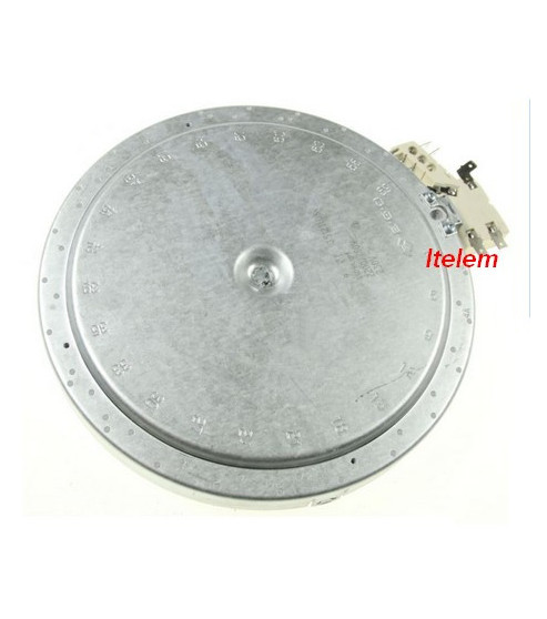 Foyer double radiant table de cuisson Electrolux 140057321014