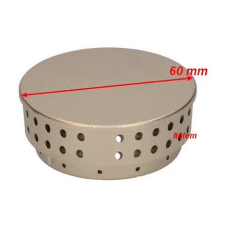 Chapeau brûleur fourneau cuisinière Zanussi 0C0129