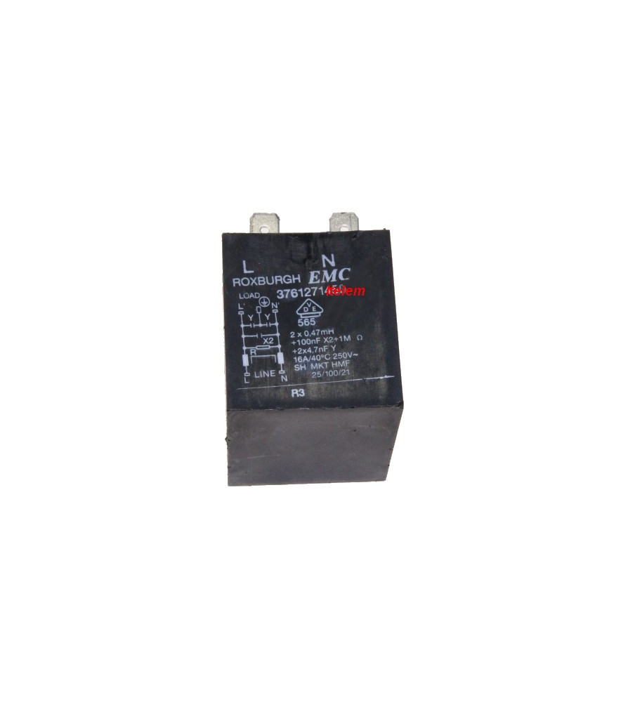 Filtre antiparasites 3761271450 pour micro ondes Fagor 76X1632
