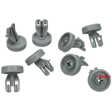 Kit roulettes lave-vaisselle Whirlpool 481252888112