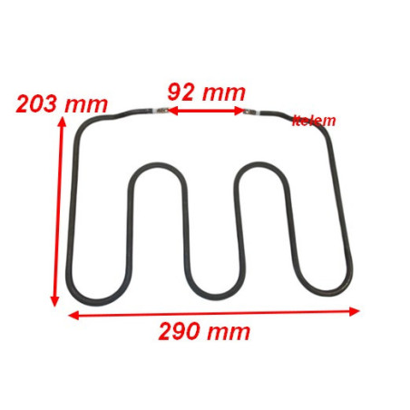 Résistance de grill panini Waring 030172