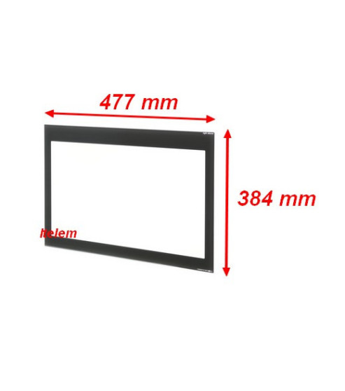 Vitre intermédiaire pour porte de four Siemens 00688551