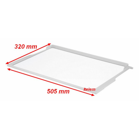 Clayette verre réfrigérateur Bosch 00701672