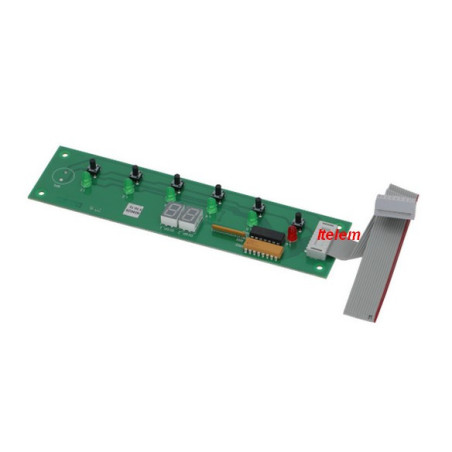 Carte clavier de commande lave-vaisselle Silanos 909029