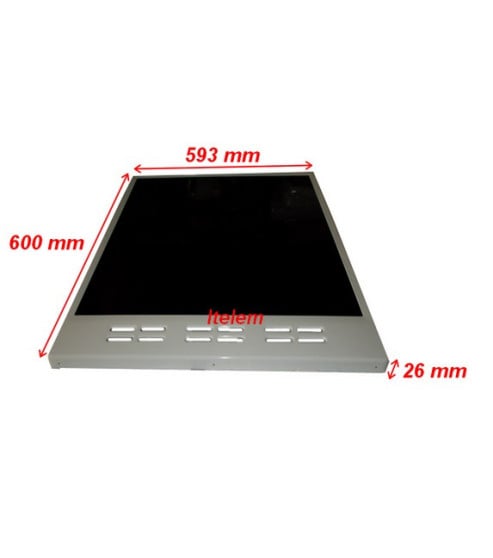 Dessus verre vitrocéramique cuisinière Beko 4410300220