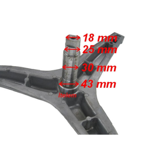 Croisillon de tambour lave-linge Vedette AS0033340