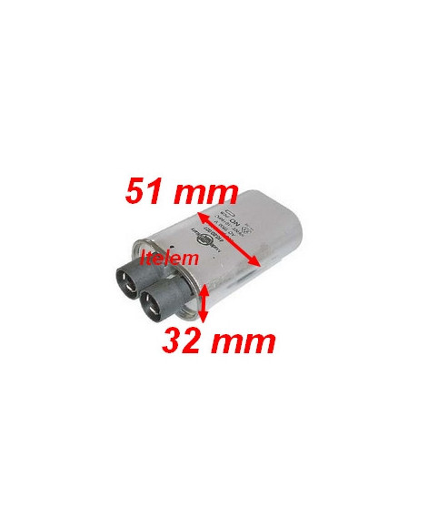 Condensateur haute tension four micro-ondes 1.10µF 2100V