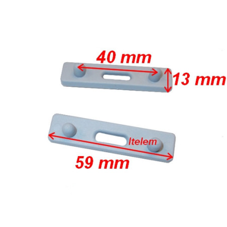 Embout de fermeture lave-vaisselle Kromo150401