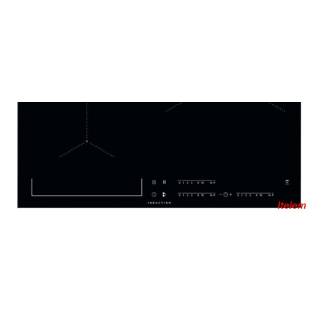 Dessus verre vitrocéramique table induction AEG 5551128324