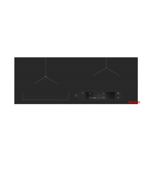 Dessus verre vitrocéramique table de cuisson à induction Electrolux 5551130296