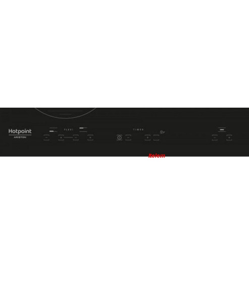 Dessus verre vitrocéramique plaque à induction Hotpoint-Ariston C00383253