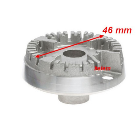 Couronne de brûleur auxiliaire table de cuisson Bosch 00267359