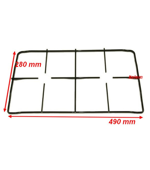 Grille feux double cuisinière Faure 3546376025