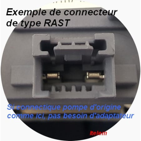 Connecteur de pompe RAST 481072628031