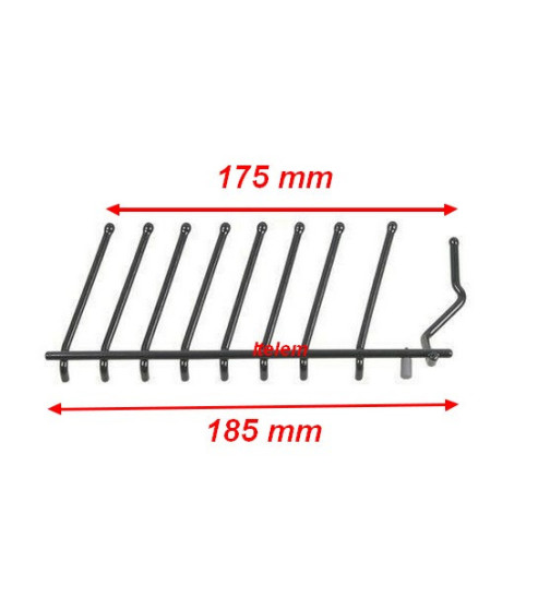 Kit supports assiettes panier inférieur lave-vaisselle Bosch 00645102