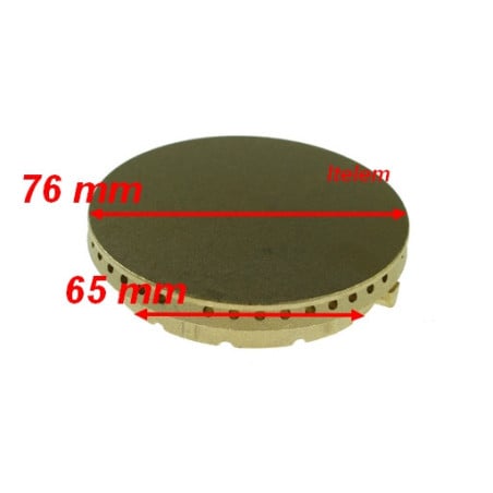 Chapeau brûleur fourneau Colged RTCU700375