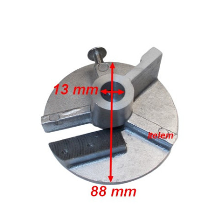 Disque porte-lame broyeur à glaçons Dihr 61002