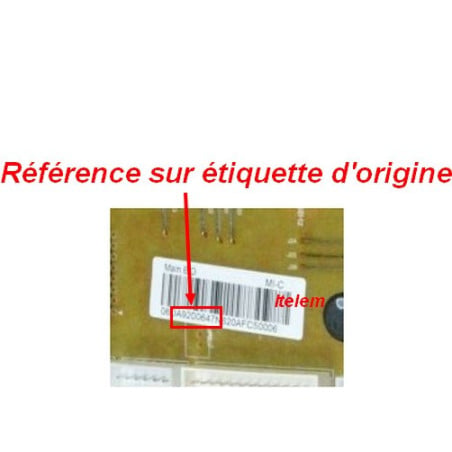 Module électronique de puissance réfrigérateur Samsung DA92-00647N