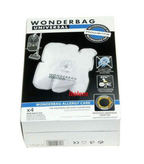 Sacs aspirateur universels microfibre Rowenta WB484720