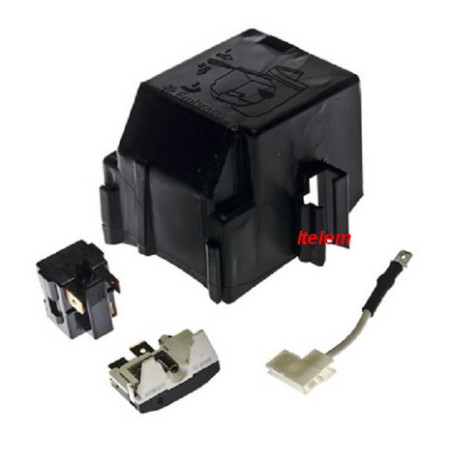 Relais démarrage compresseur EGU130HLC réfrigérateur Whirlpool 12002784