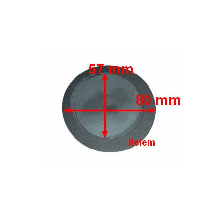 Chapeau brûleur plaque cuisson Brandt 75X2381