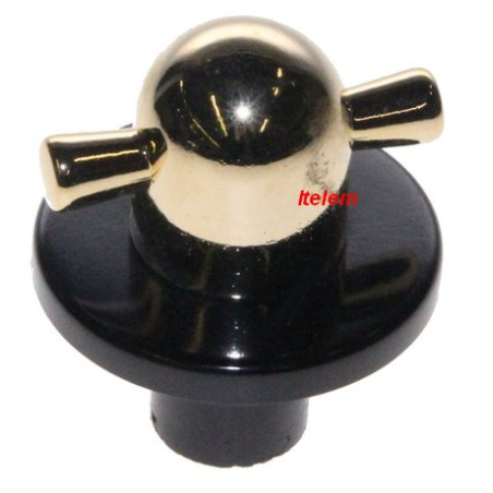 Manette dorée pour cuisinière Sauter 76X2073
