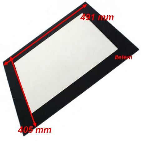 Vitre intérieure porte four Whirlpool 480121103987