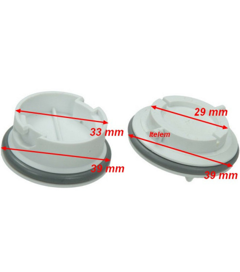 Kit bouchons rinçage lave-vaisselle Indésit C00051755