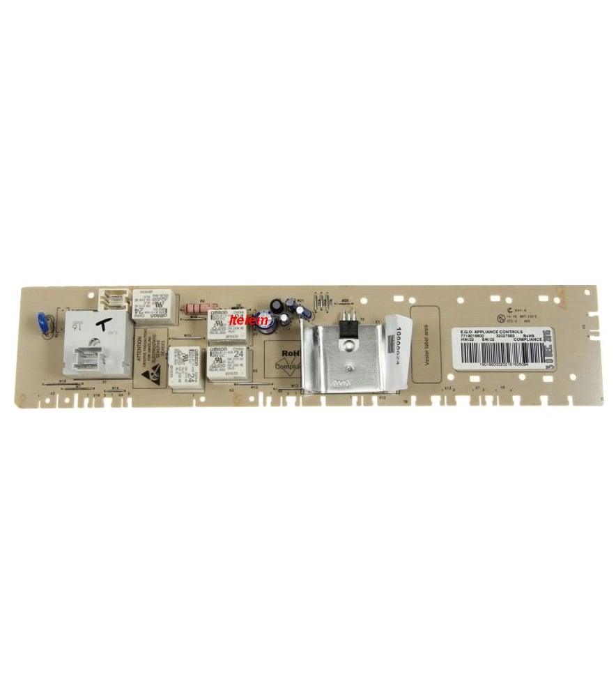 Problème Machine à Laver Continental Edison Cell712w Module électronique lave-linge Far Continental Edison 19900024