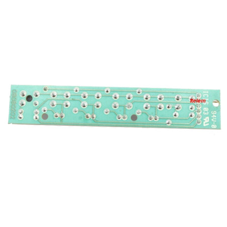 Clavier 6 touches de hotte Rosières 49011290