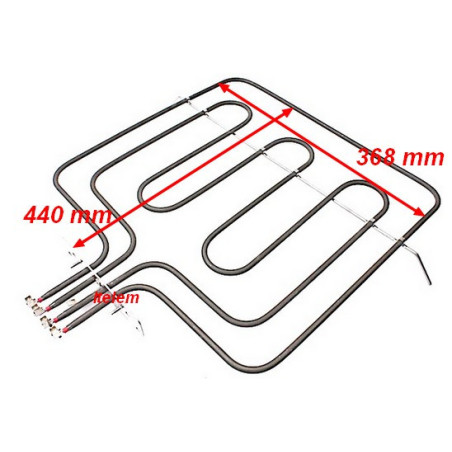 Résistance grill cuisinière Thermor 71X8128