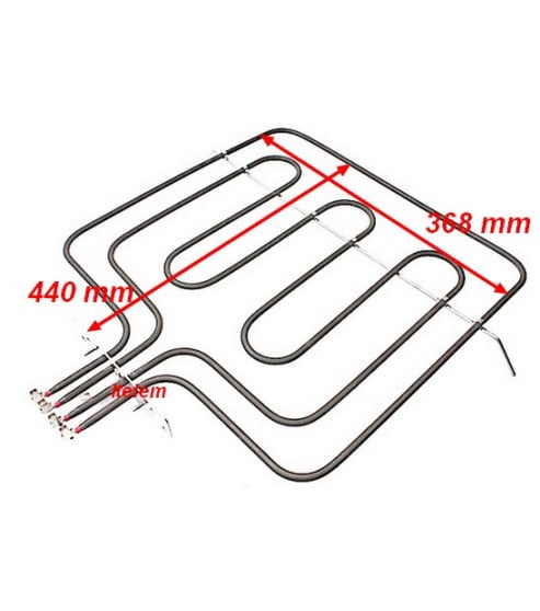 Résistance grill cuisinière Thermor 71X8128