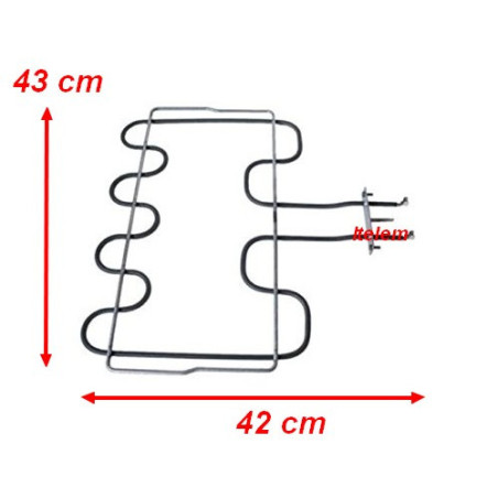 Résistance grill four Arthur-Martin 3871318022