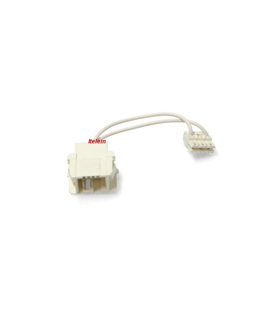 Connecteur pompe de cyclage lave-vaisselle Whirlpool 480140102481