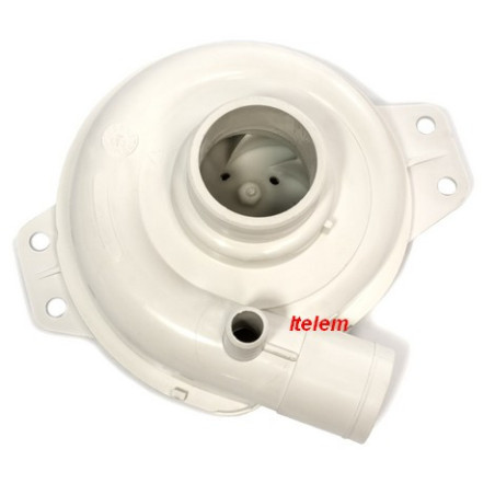 Flasque capot de pompe de cyclage lave-vaisselle Smeg 690070529