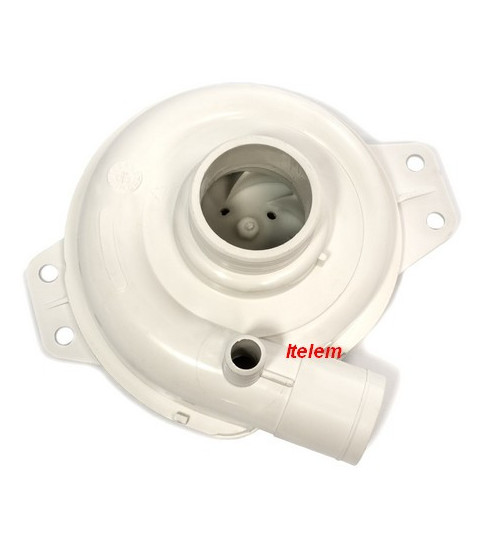 Flasque capot de pompe de cyclage lave-vaisselle Smeg 690070529