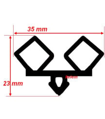 Joint porte Frigor Box C12TU110