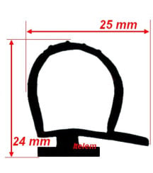 Joint porte chambre froide MTH 11PLP001-11014