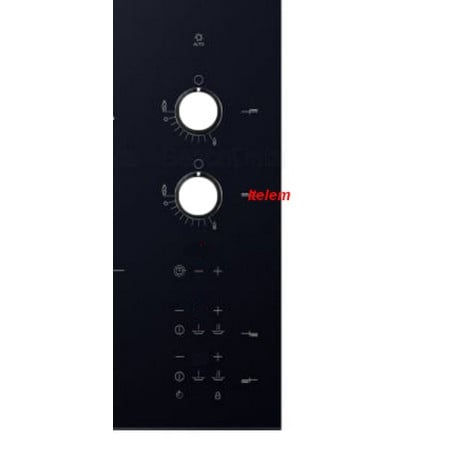 Dessus verre vitrocéramique table de cuisson mixte De Dietrich AS6022340