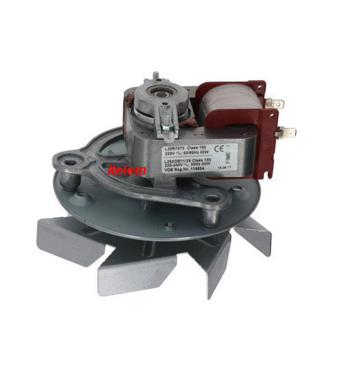 Ventilateur de four Smeg L25 XOE11/29