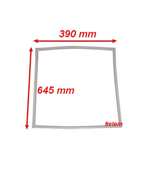 Joint de porte 645 x 390 mm vitrine réfrigérée