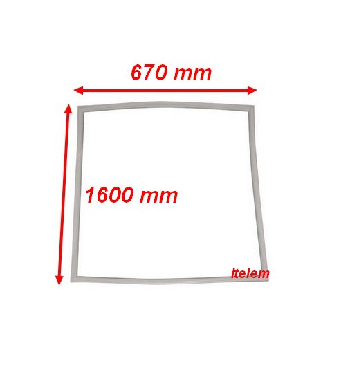 Joint de porte 1600x670 mm armoire réfrigérée Cookmax