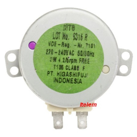 Moteur de plateau tournant four micro-onde Sauter 76X7877