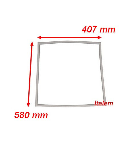 Joint de porte table réfrigérée Zanussi 407 mm x 580 mm
